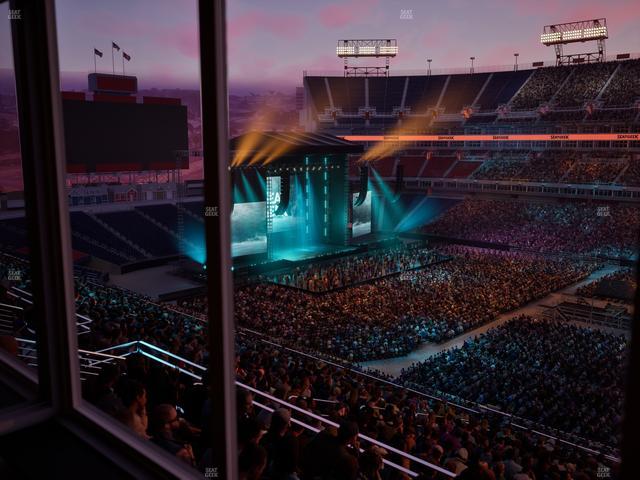 Nissan Stadium - Section Suite 561 W Seat View