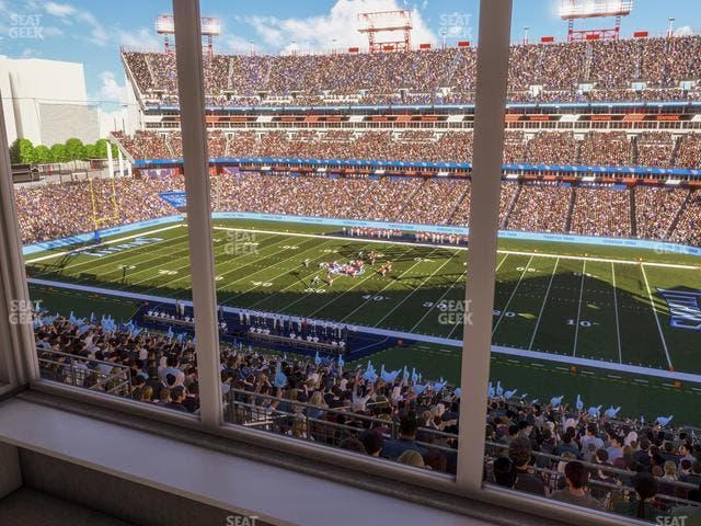 Nissan Stadium - Section Suite 562 W Seat View