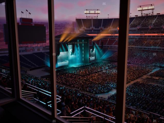 Nissan Stadium - Section Suite 562 W Seat View