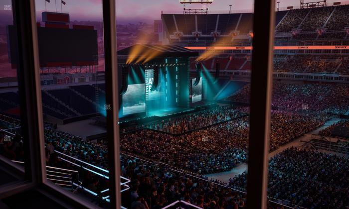 Nissan Stadium - Section Suite 562 W Seat View