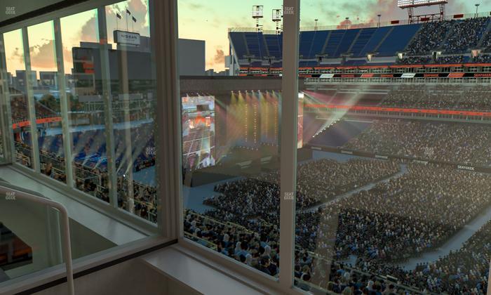 Nissan Stadium - Section Suite 562 W Seat View