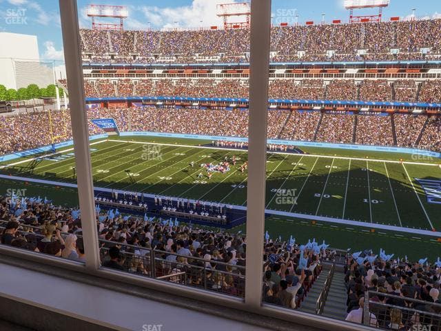 Nissan Stadium - Section Suite 563 W Seat View