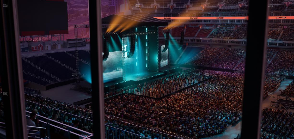Nissan Stadium - Section Suite 565 W Seat View