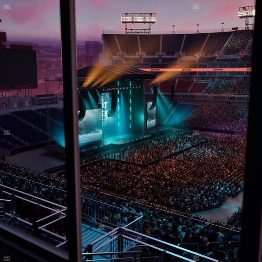 Nissan Stadium - Section Suite 565 W Seat View
