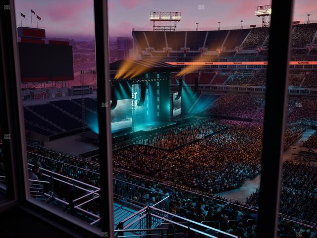 Nissan Stadium - Section Suite 565 W Seat View