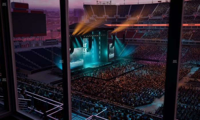 Nissan Stadium - Section Suite 565 W Seat View