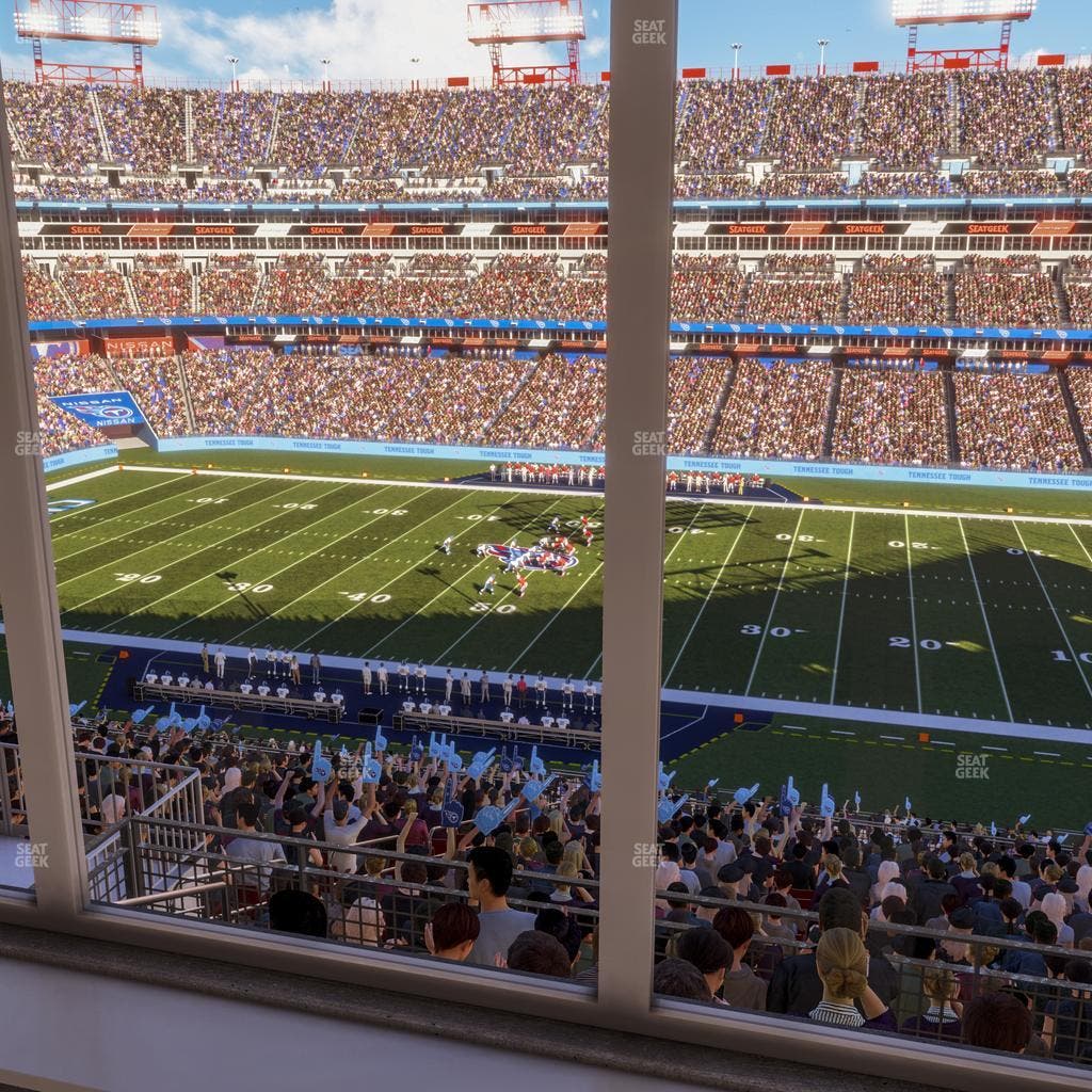 Nissan Stadium - Section Suite 565 W Seat View