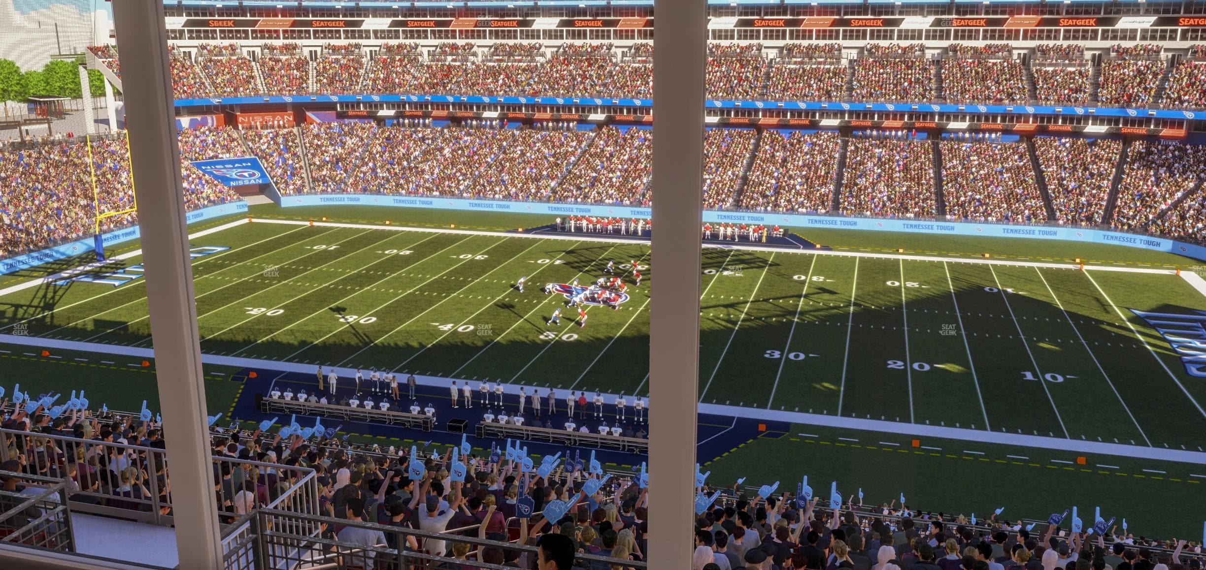 Nissan Stadium - Section Suite 565 W Seat View