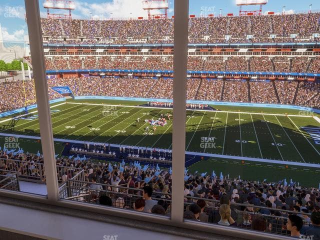 Nissan Stadium - Section Suite 565 W Seat View