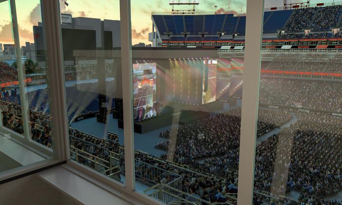 Nissan Stadium - Section Suite 565 W Seat View
