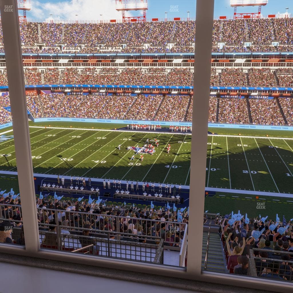 Nissan Stadium - Section Suite 566 W Seat View