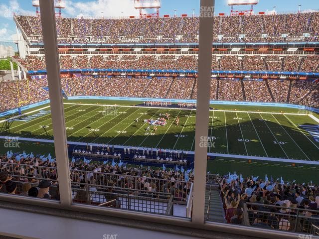 Nissan Stadium - Section Suite 566 W Seat View