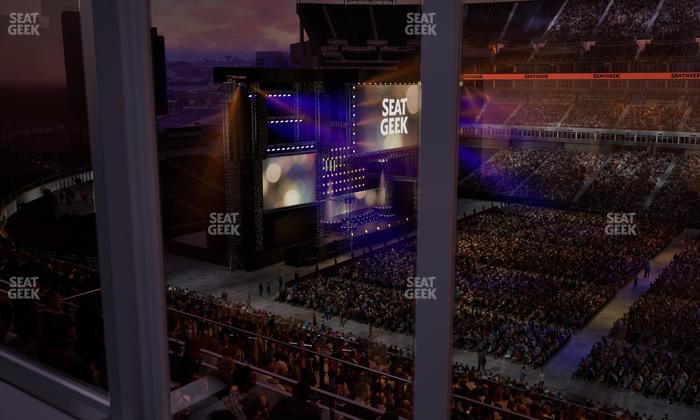 Nissan Stadium - Section Suite 566 W Seat View