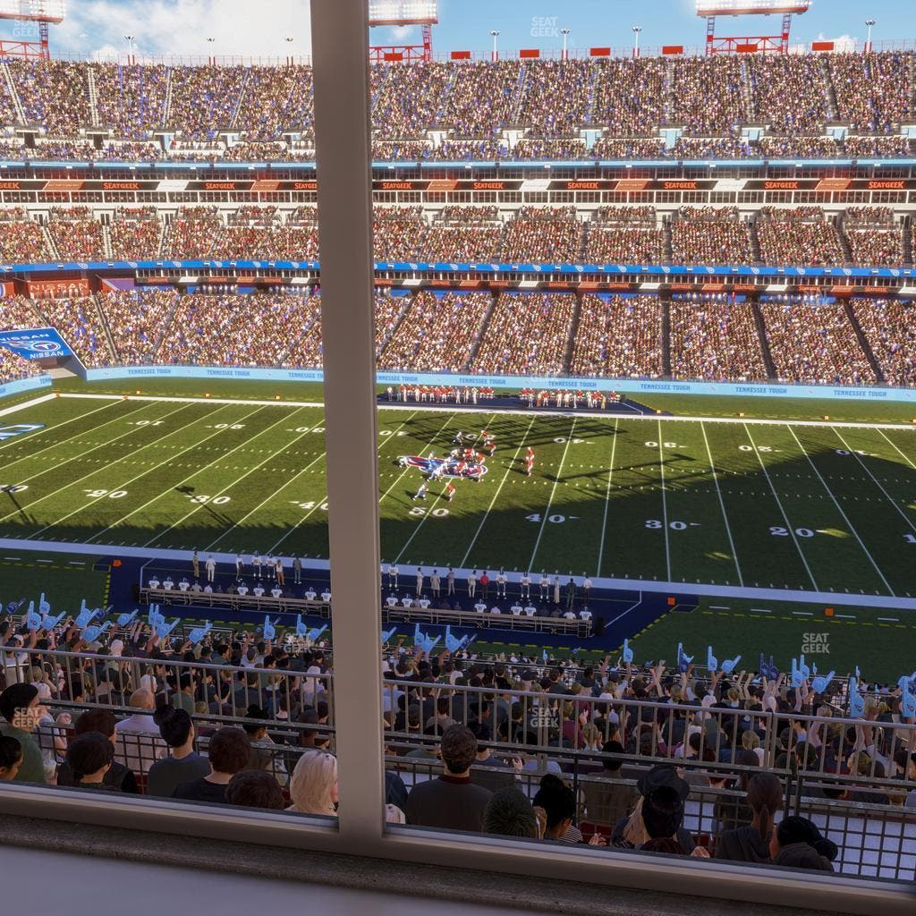 Nissan Stadium - Section Suite 567 W Seat View