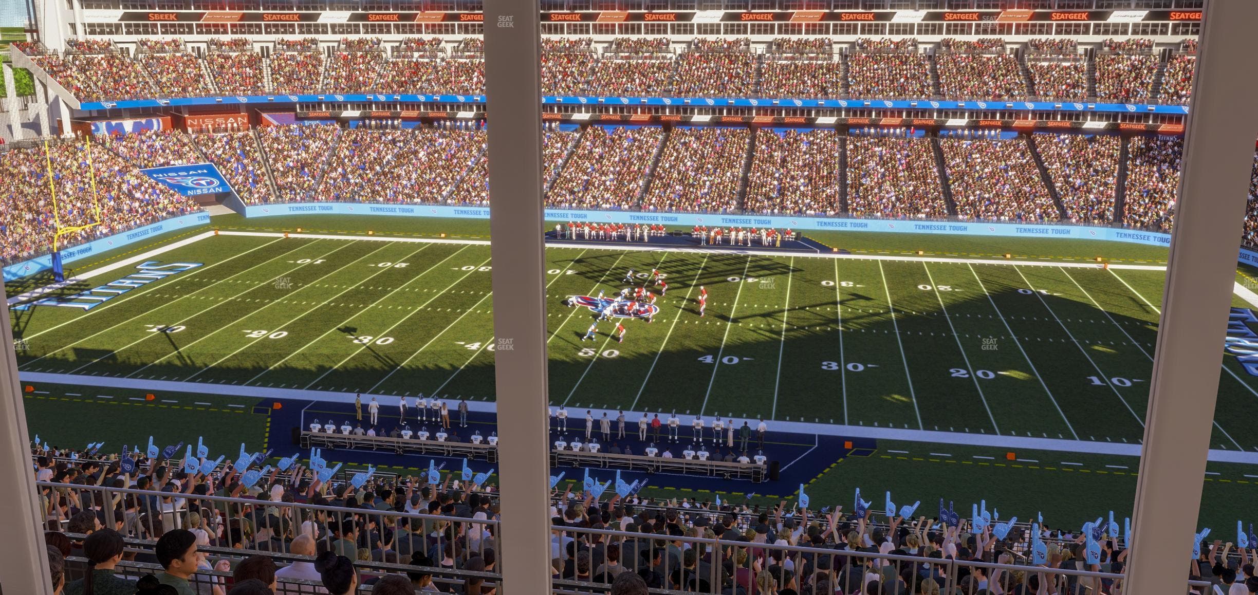 Nissan Stadium - Section Suite 567 W Seat View