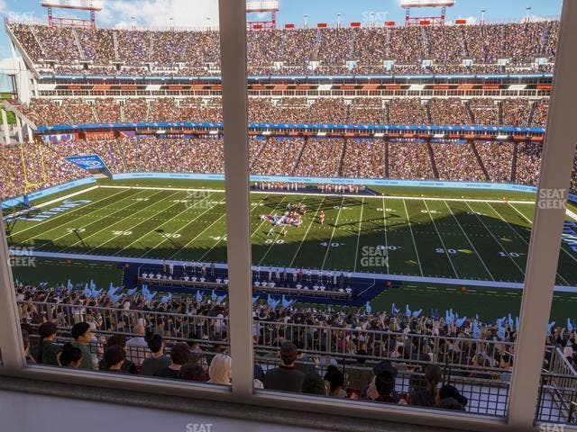 Nissan Stadium - Section Suite 567 W Seat View