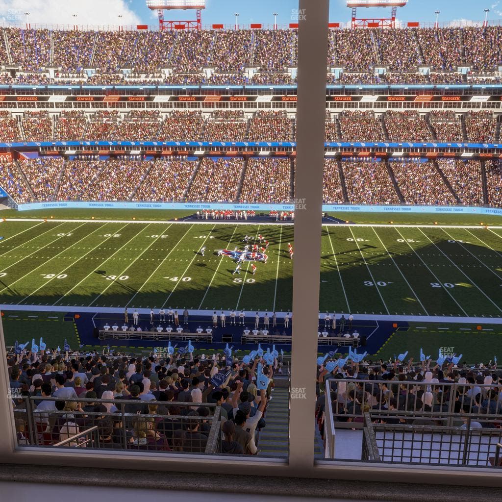 Nissan Stadium - Section Suite 569 W Seat View