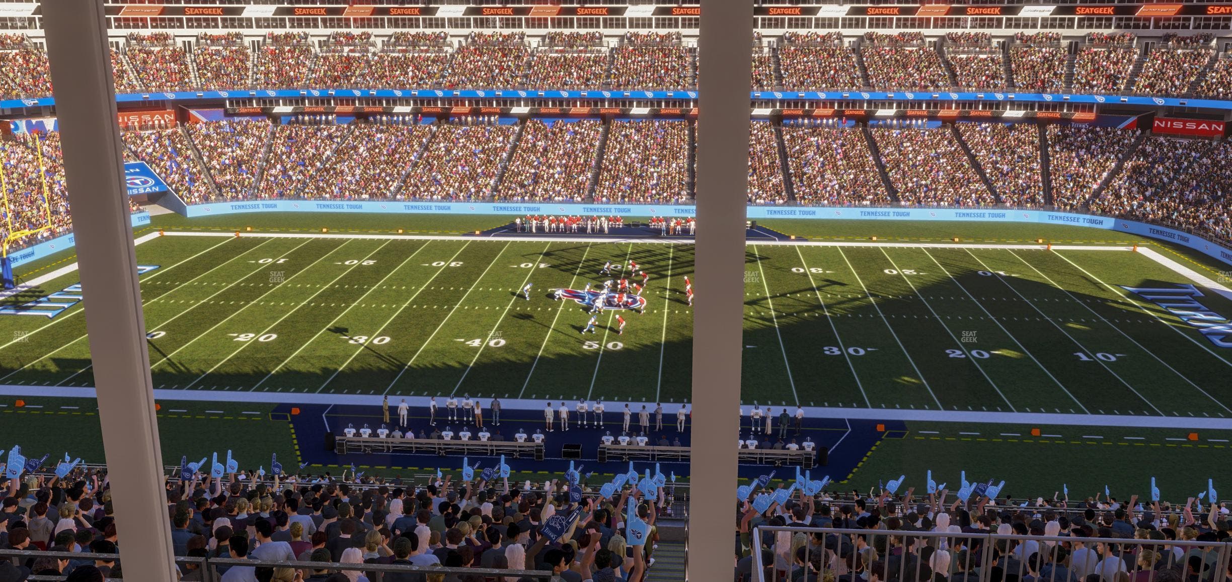 Nissan Stadium - Section Suite 569 W Seat View
