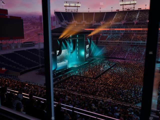 Nissan Stadium - Section Suite 569 W Seat View