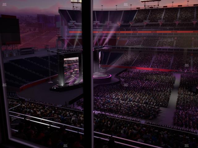 Nissan Stadium - Section Suite 570 W Seat View