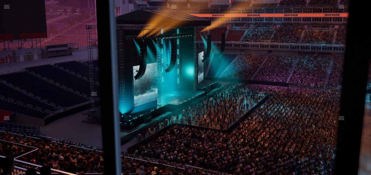 Nissan Stadium - Section Suite 570 W Seat View