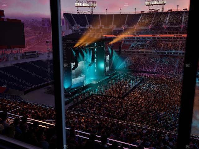 Nissan Stadium - Section Suite 570 W Seat View