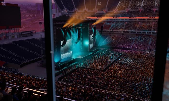 Nissan Stadium - Section Suite 570 W Seat View