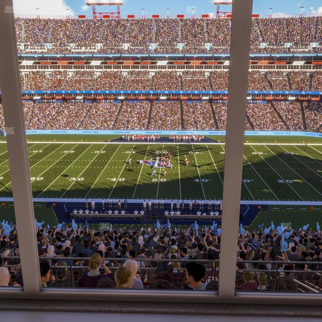 Nissan Stadium - Section Suite 570 W Seat View