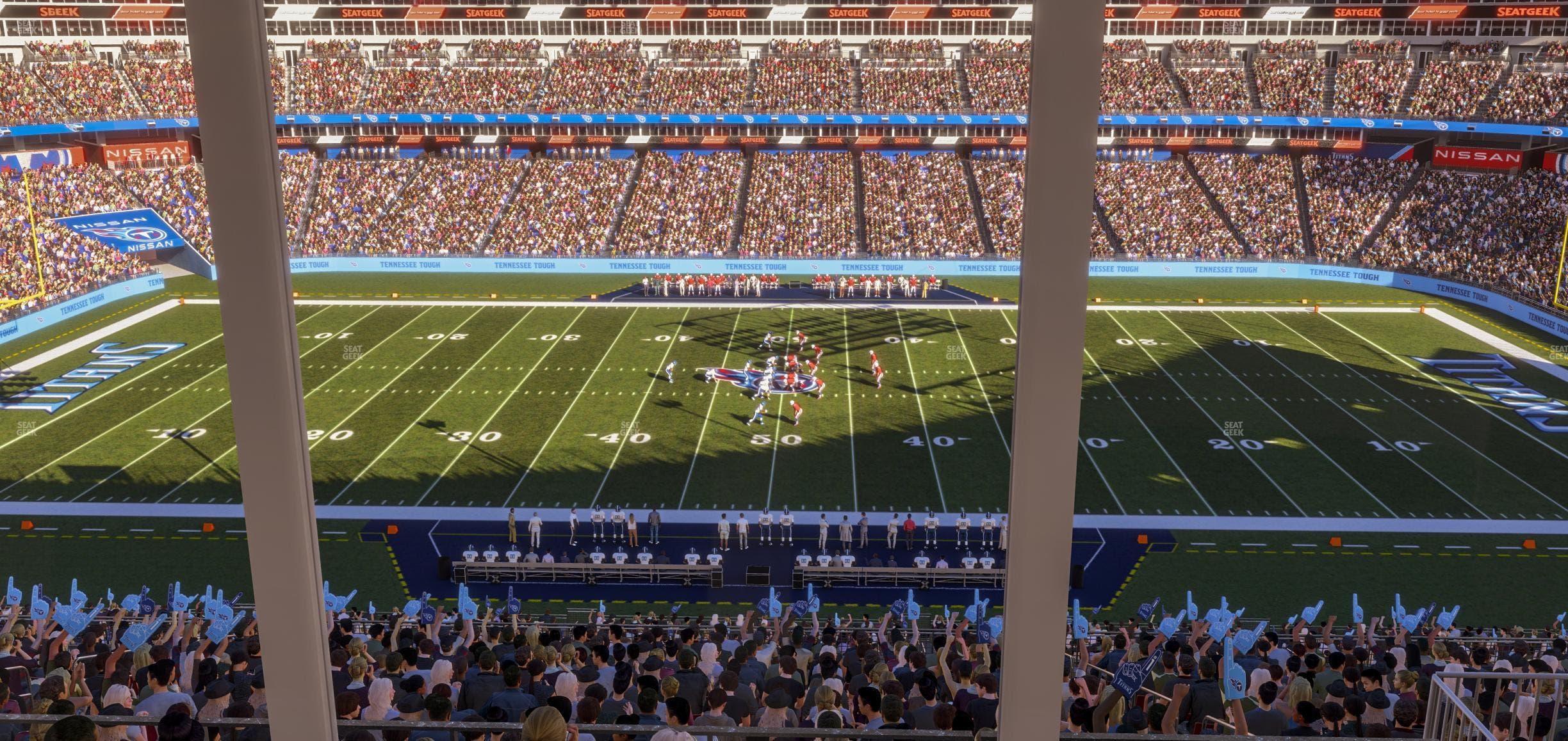Nissan Stadium - Section Suite 570 W Seat View