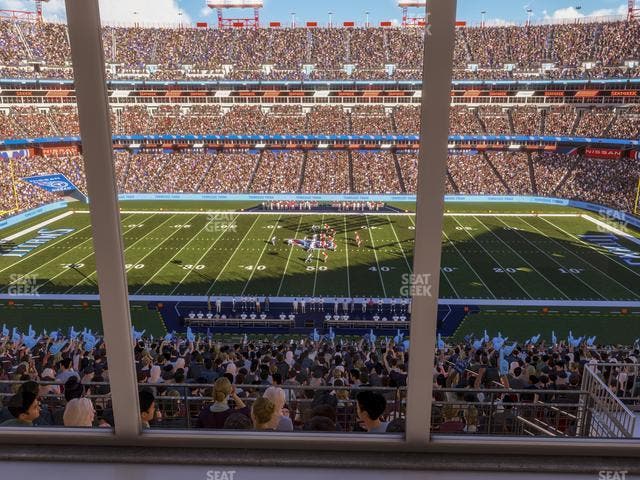 Nissan Stadium - Section Suite 570 W Seat View
