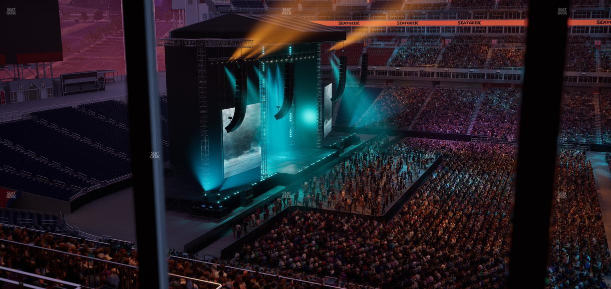 Nissan Stadium - Section Suite 571 W Seat View