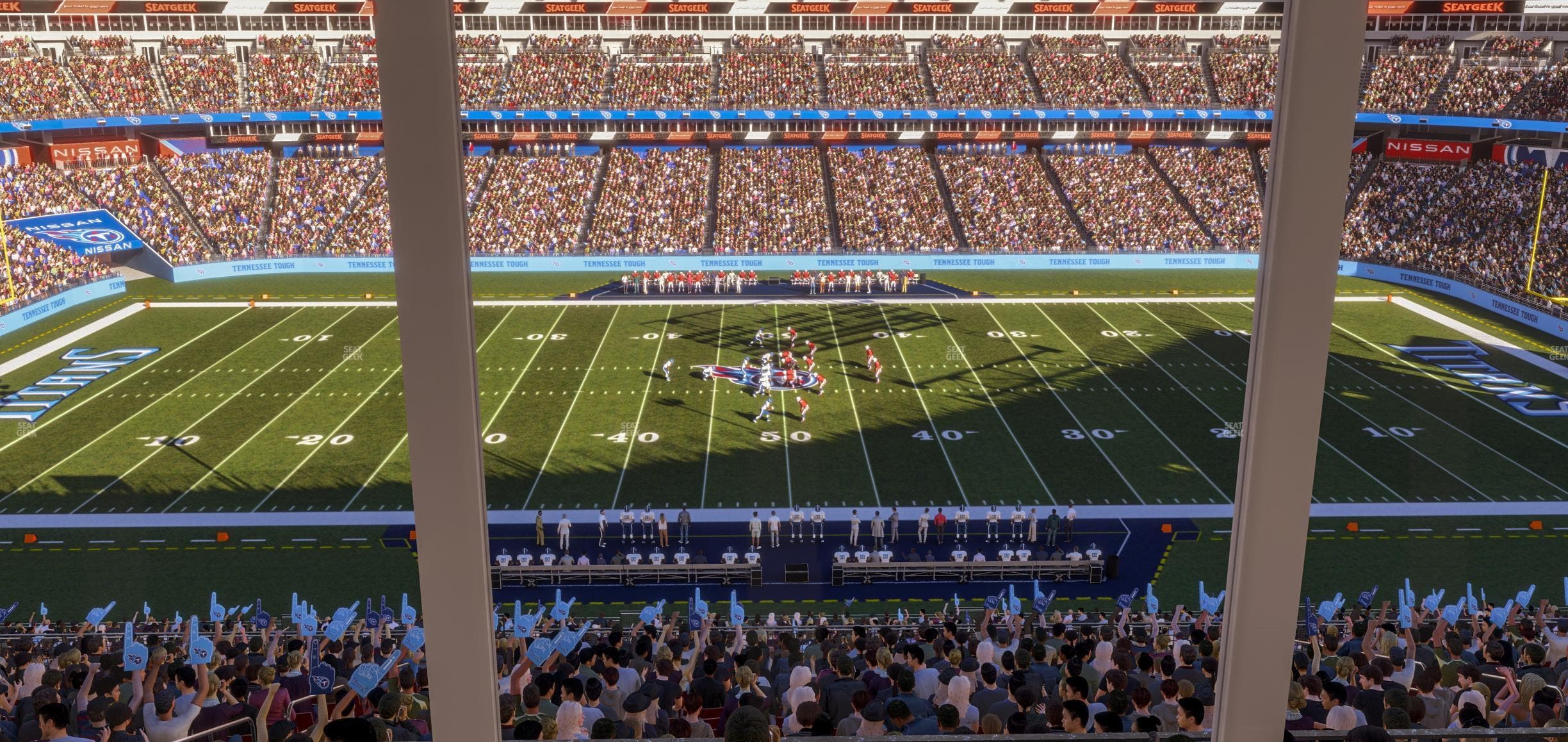 Nissan Stadium - Section Suite 571 W Seat View