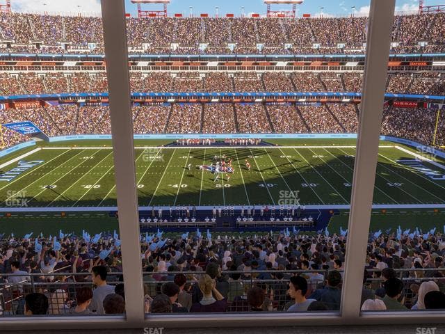 Nissan Stadium - Section Suite 571 W Seat View