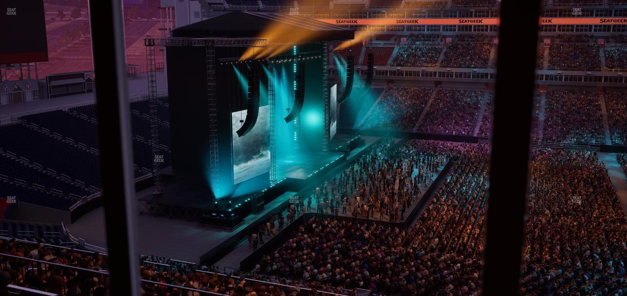 Nissan Stadium - Section Suite 572 W Seat View