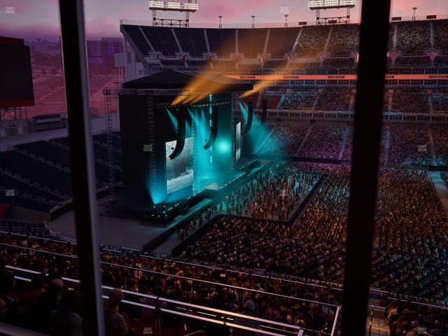 Nissan Stadium - Section Suite 572 W Seat View