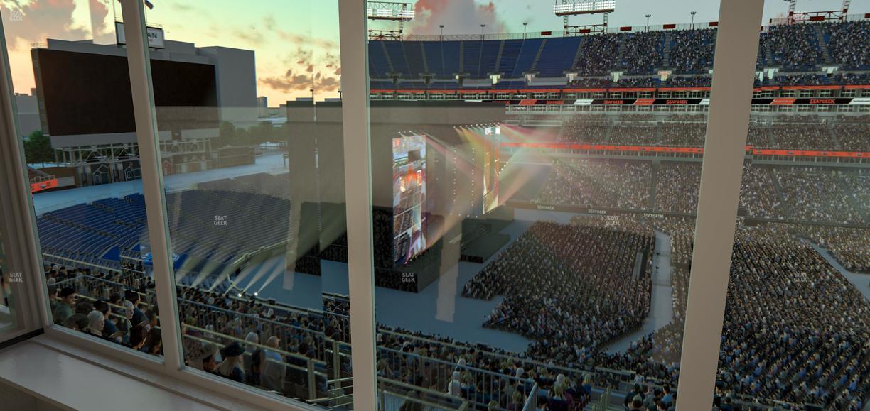 Nissan Stadium - Section Suite 572 W Seat View