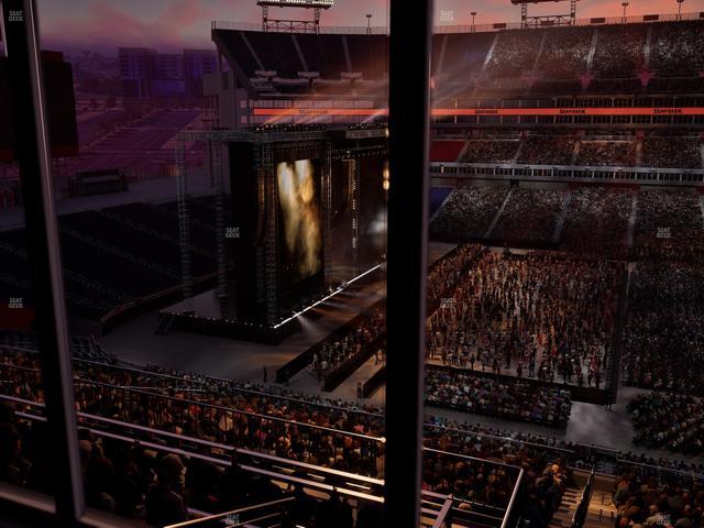 Nissan Stadium - Section Suite 572 W Seat View