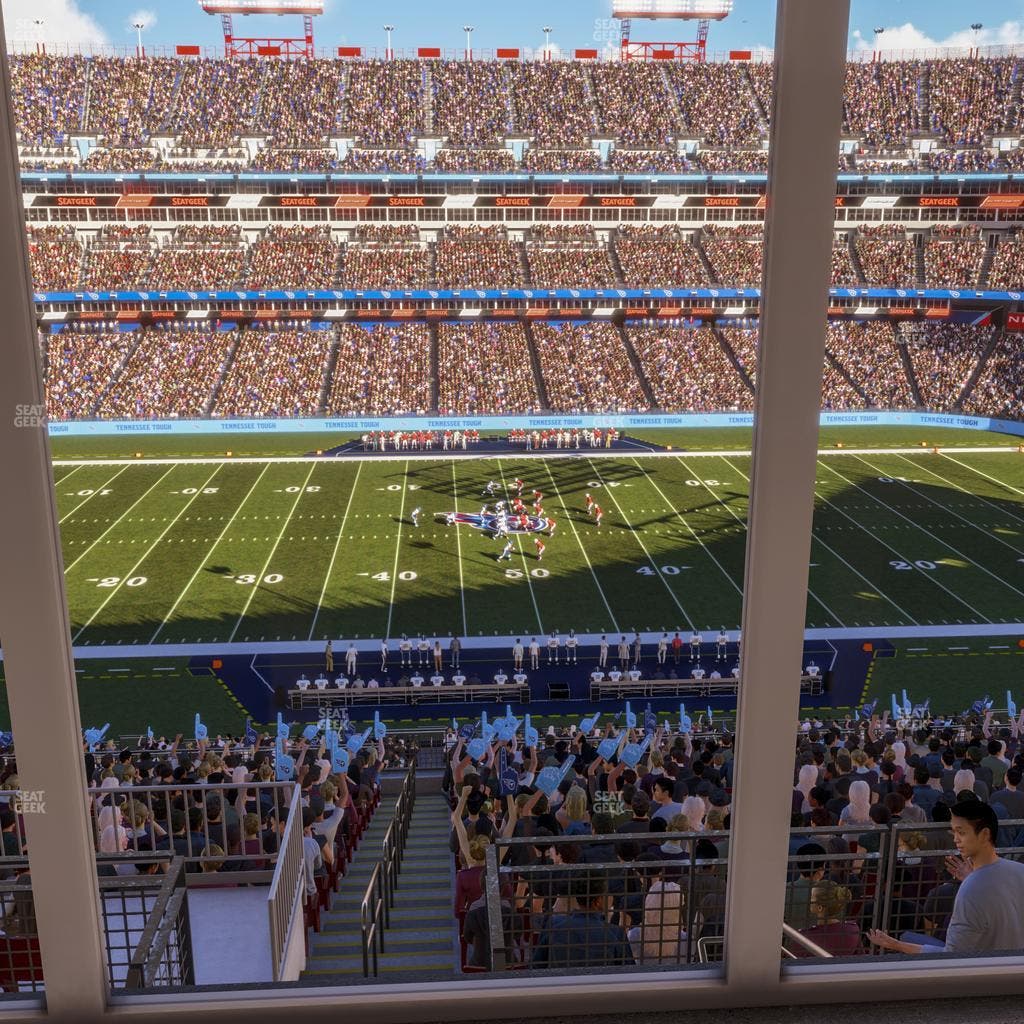 Nissan Stadium - Section Suite 572 W Seat View