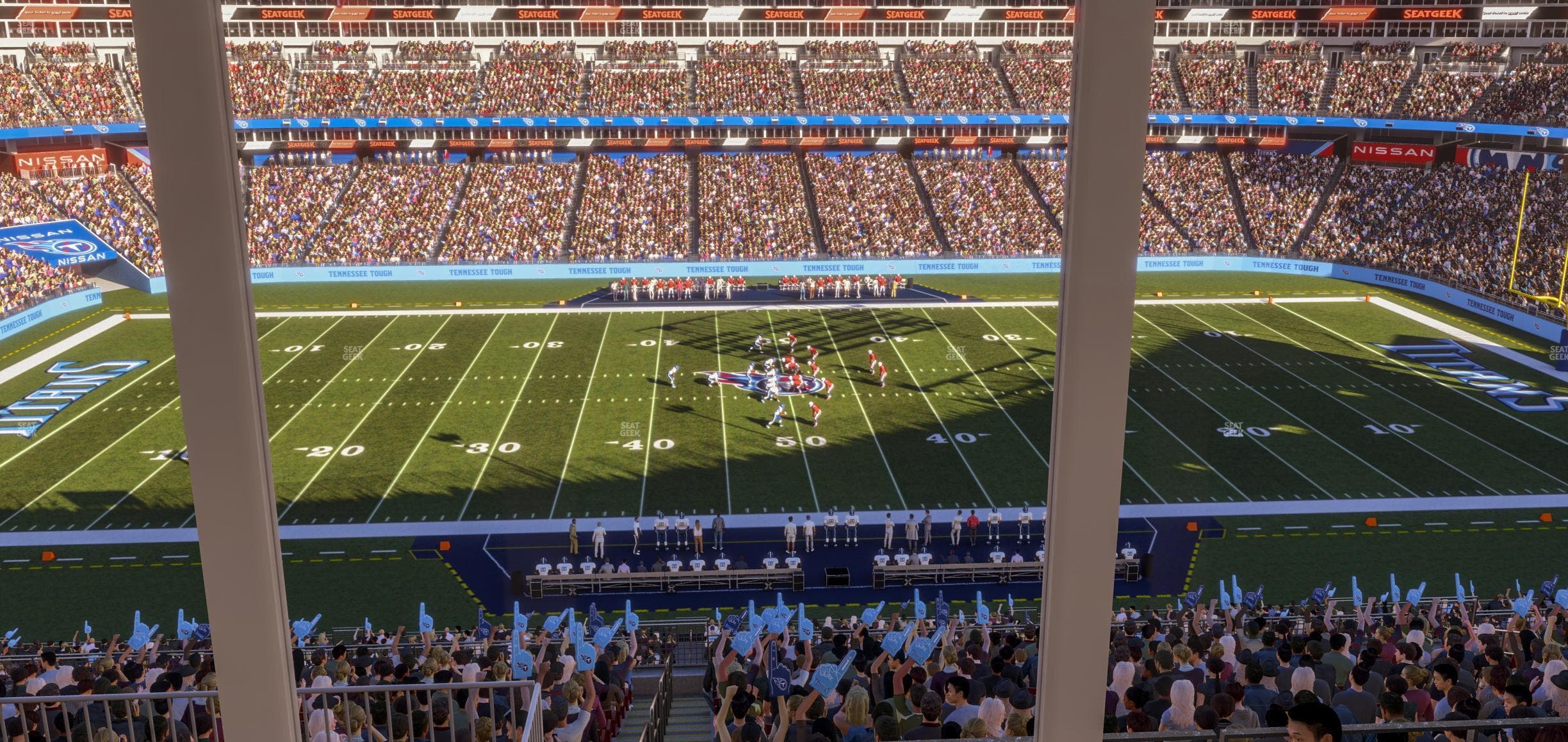 Nissan Stadium - Section Suite 572 W Seat View