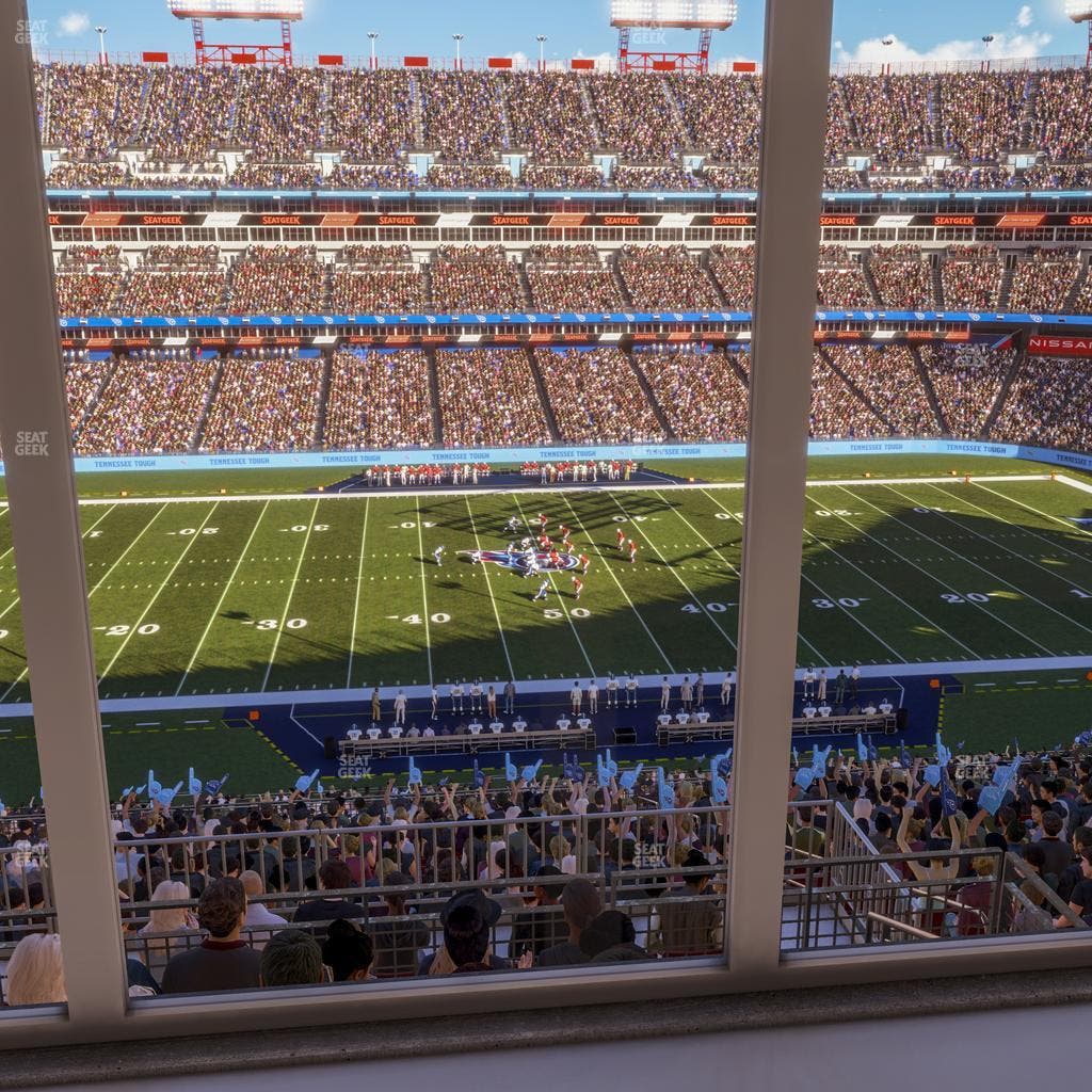 Nissan Stadium - Section Suite 573 W Seat View