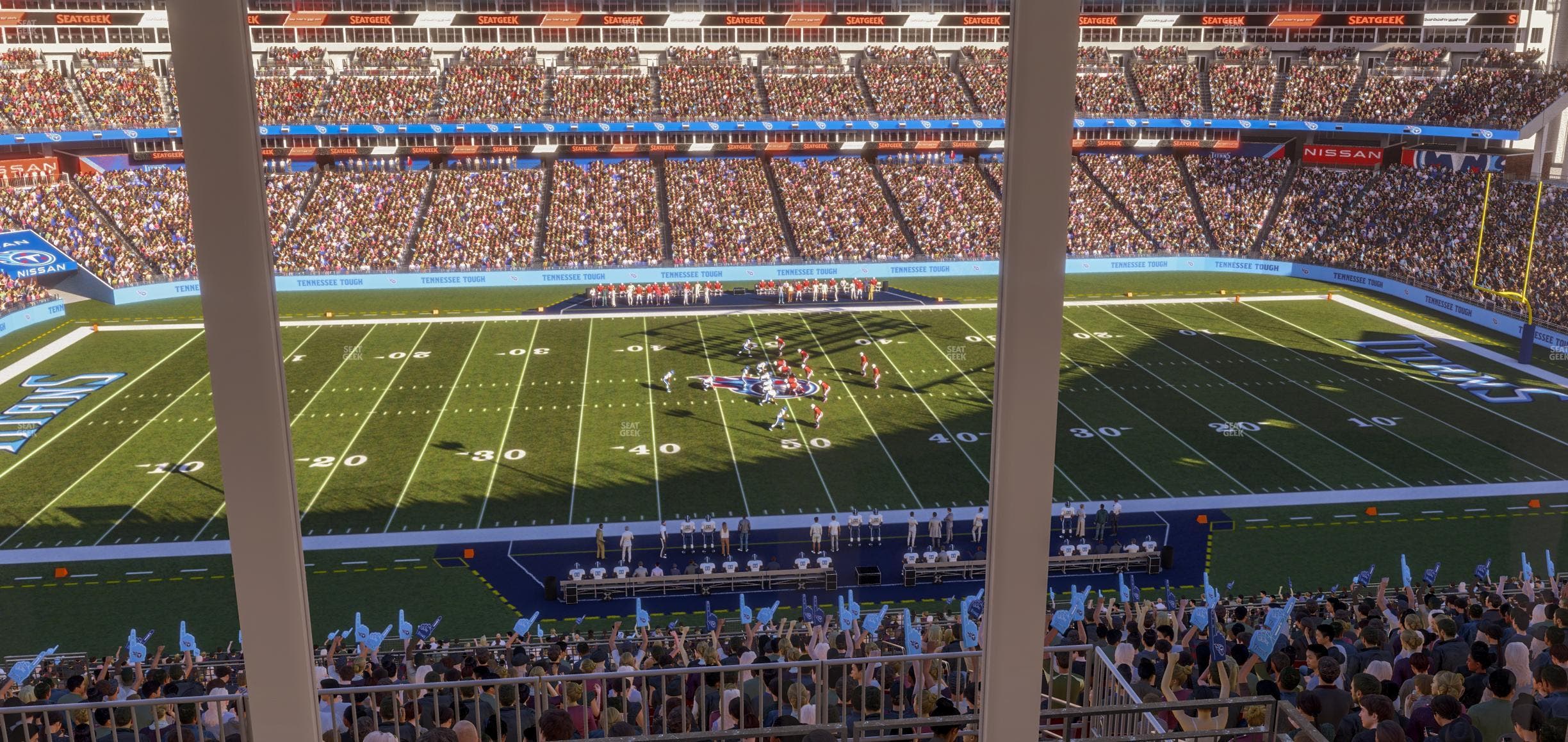 Nissan Stadium - Section Suite 573 W Seat View
