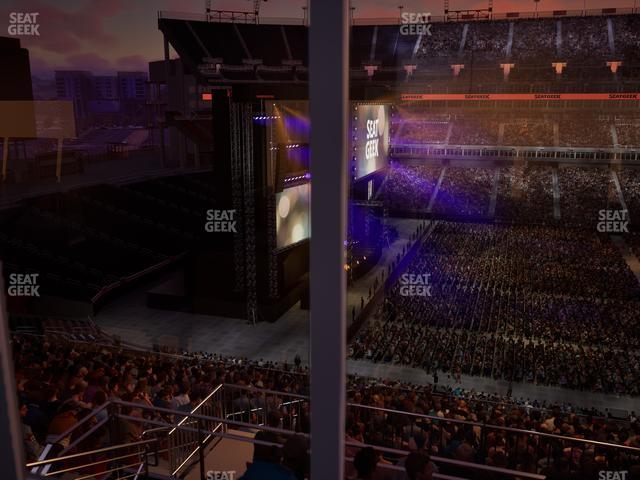 Nissan Stadium - Section Suite 574 W Seat View