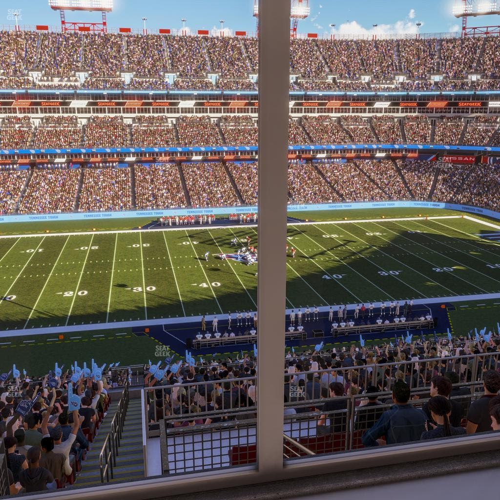 Nissan Stadium - Section Suite 575 W Seat View