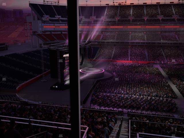 Nissan Stadium - Section Suite 575 W Seat View