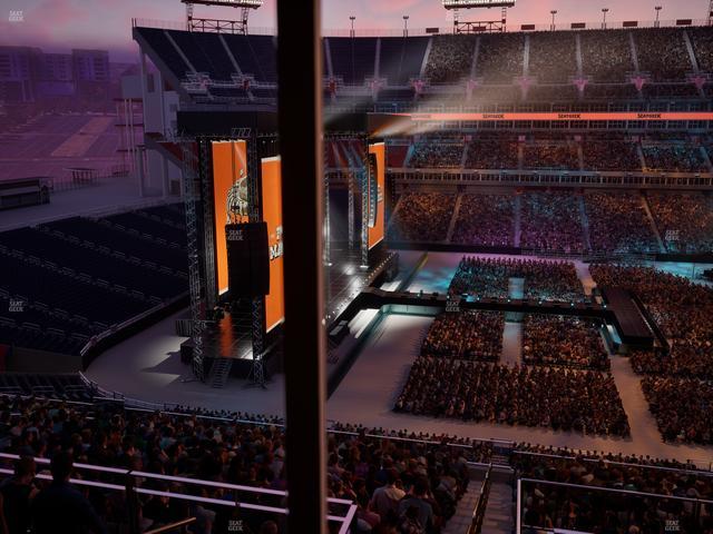 Nissan Stadium - Section Suite 575 W Seat View