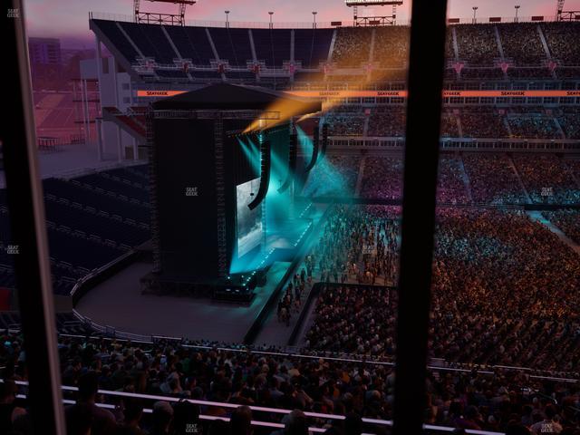 Nissan Stadium - Section Suite 576 W Seat View