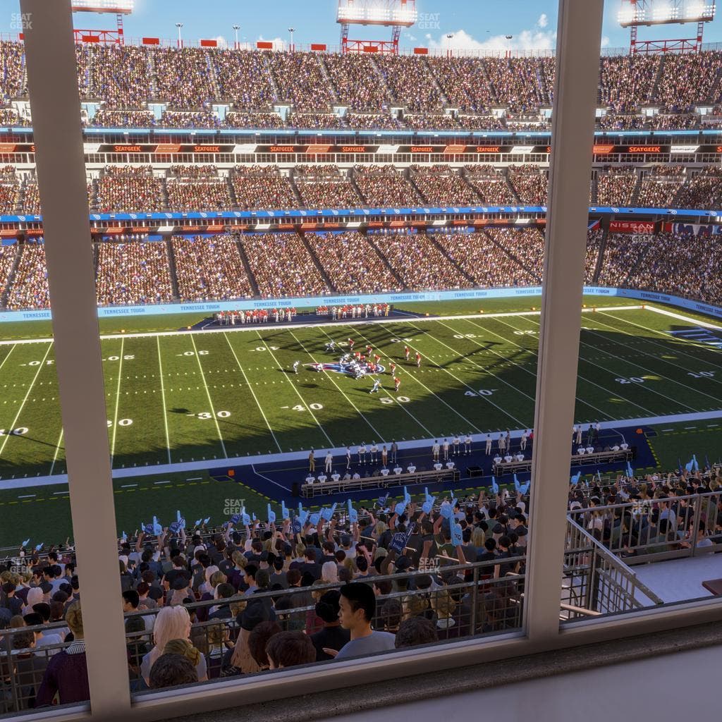 Nissan Stadium - Section Suite 576 W Seat View