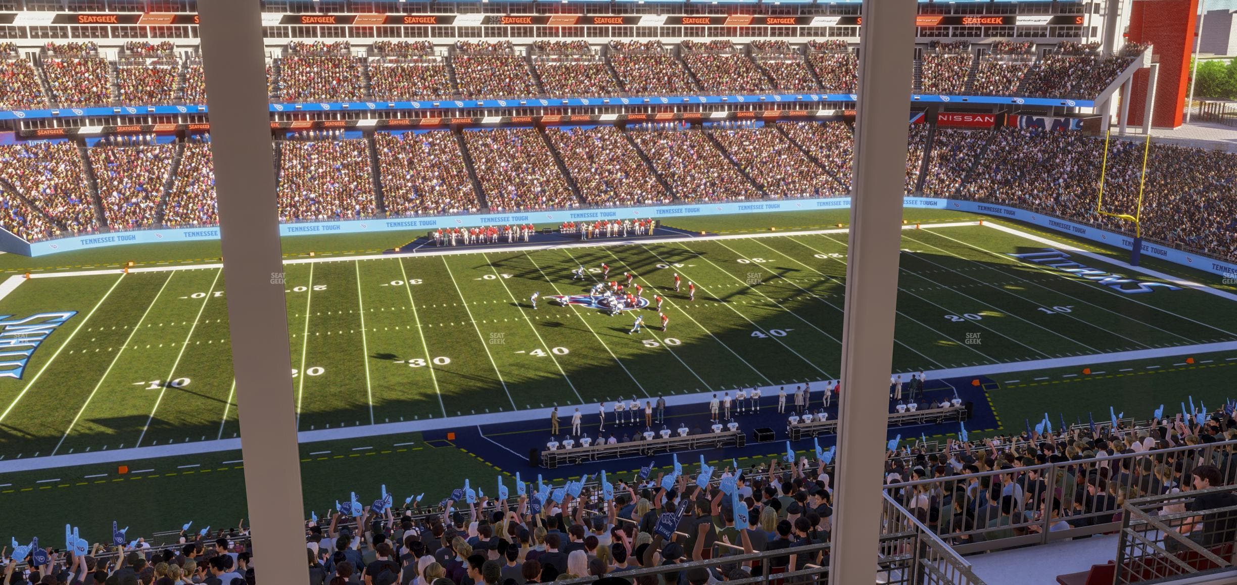 Nissan Stadium - Section Suite 576 W Seat View