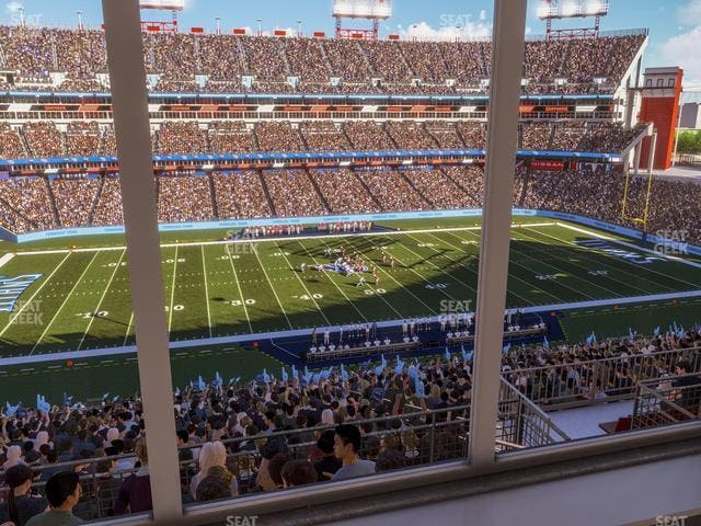 Nissan Stadium - Section Suite 576 W Seat View