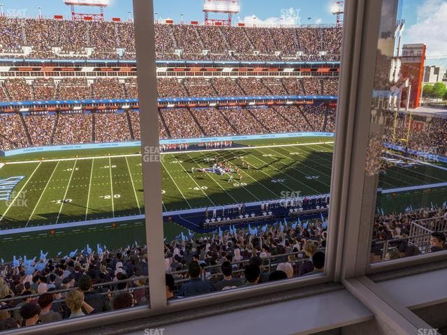 Nissan Stadium - Section Suite 577 W Seat View